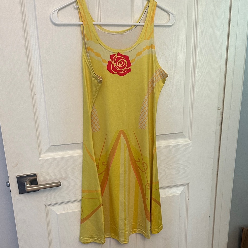 Belle Princess Running Costume Skater Dress